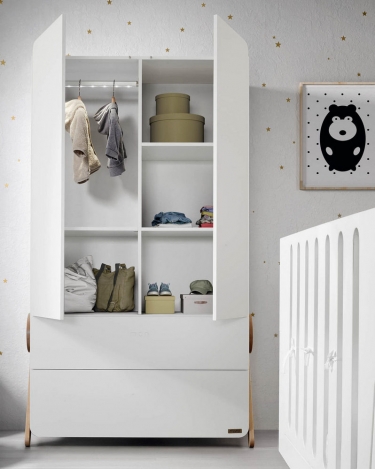 Шкаф Micuna Micuna Swing A-1835 White/Waterwood