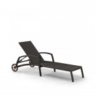 Шезлонг-лежак Афина-мебель A35A-W53 Brown