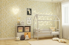 Кровать-домик RooRoom RooRoom кд-33С Серый