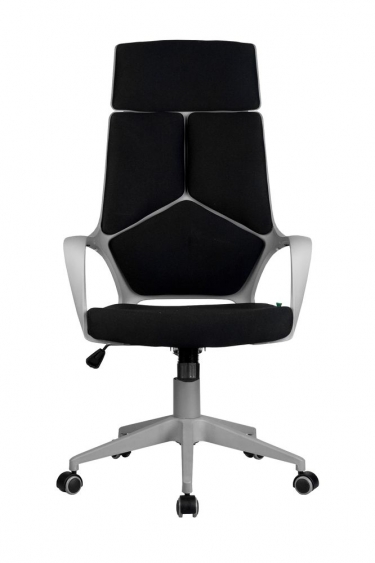 Кресло оператора Рива Riva Chair 8989 серый пластик Черный