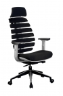 Кресло оператора Рива Riva Chair SHARK Черный