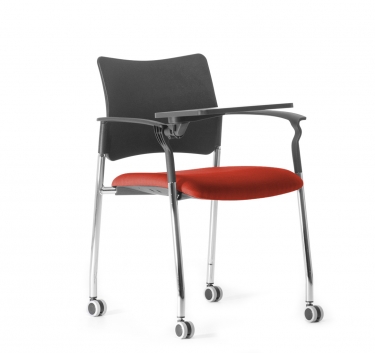 Кресло со столиком на колесах Profoffice Pinko plastic cast MH YI106 Arms+WT
