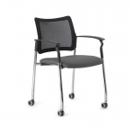Кресло на колесах Profoffice Pinko Mesh cast MH YI363 Arms