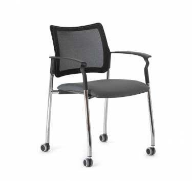 Кресло на колесах Profoffice Pinko Mesh cast MH YI363 Arms