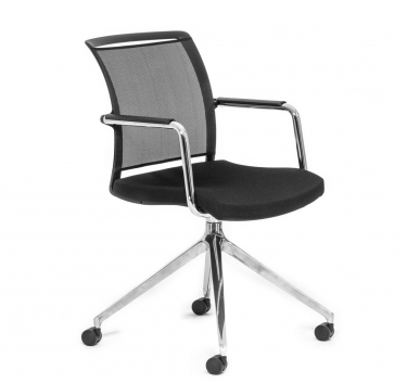 Кресло, 4-луч Profoffice Magna F black mesh MH YI009 fix cast