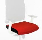 Чехол сиденья Profoffice R Cover Job/Play red-black