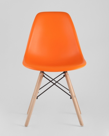 Стул Stool Group Eames DSW Оранжевый