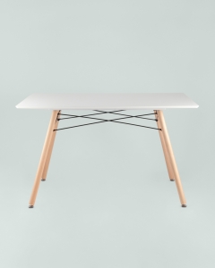 Стол Stool Group Eames DSW Rectangle Белый