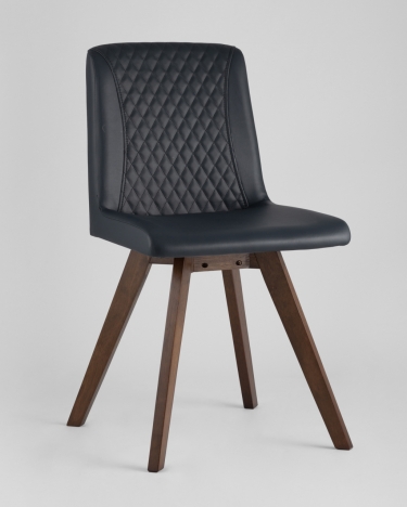 Комплект из четырех стульев Stool Group MARTA 4 PU Синий