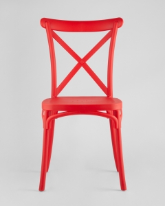 Стул пластиковый Stool Group Кроссбэк Красный