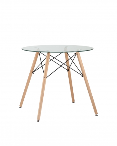 Стол обеденный Stool Group EAMES DSW Стеклянный