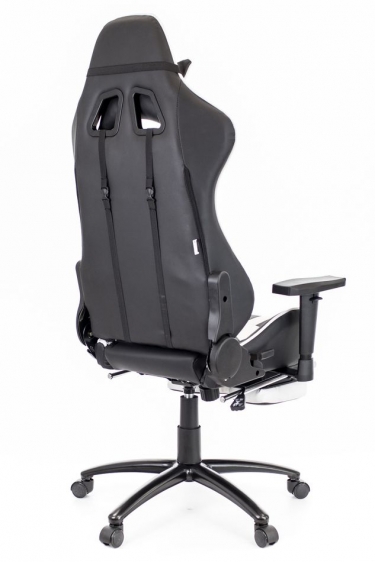Кресло геймерское Everprof Everprof Lotus S1 Экокожа Черный Белый