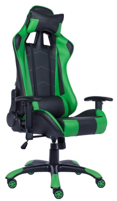 Кресло геймерское Everprof Everprof Lotus S9 Экокожа Зеленый Черный