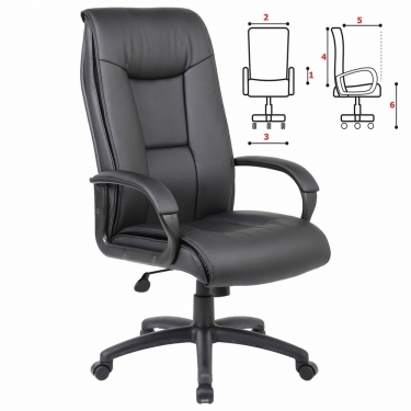 Кресло офисное BRABIX BRABIX PREMIUM Work EX-513 Черный