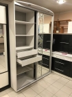 Панель подсветки на две двери Акцент Купе к шкафам Акцент-Купе 1960 Выбеленное дерево