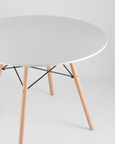 Стол Stool Group DSW D100 Белый