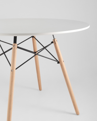 Стол Stool Group DSW D100 Белый