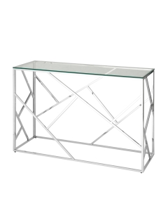 Консоль Stool Group АРТ ДЕКО 12040 Серебро