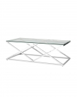 Стол журнальный Stool Group ИНСИГНИЯ 120x60 Серебро