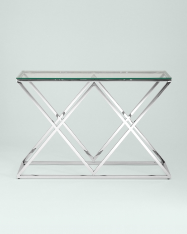 Консоль Stool Group ИНСИГНИЯ 11530 Серебро