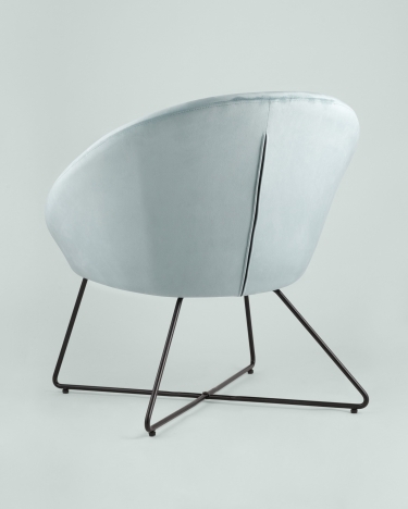 Кресло Stool Group Колумбия Пыльно-голубое