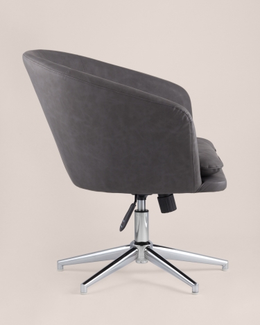 Кресло регулируемое Stool Group Харис Серое