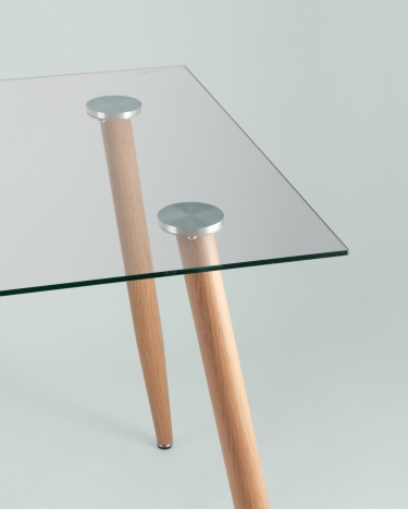 Стол Stool Group Освальд Стеклянный