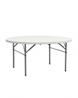 Стол складной круглый Stool Group Кейт 150 Белый