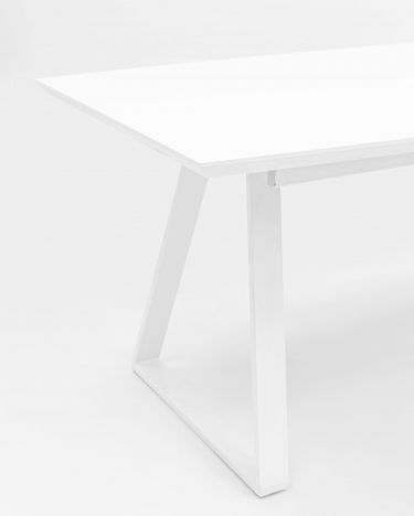 Стол обеденный раскладной Stool Group Детройт 160-200 Белый