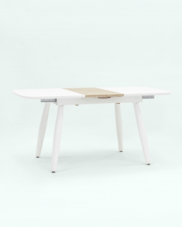 Стол раскладной Stool Group Чикаго 120-160 Белый