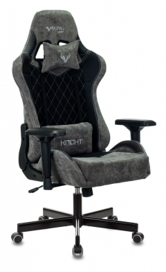 Кресло игровое Zombie Бюрократ VIKING 7 KNIGHT B FABRIC Черный