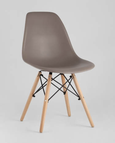 Стул Stool Group Eames DSW 4 шт. Темно-серый