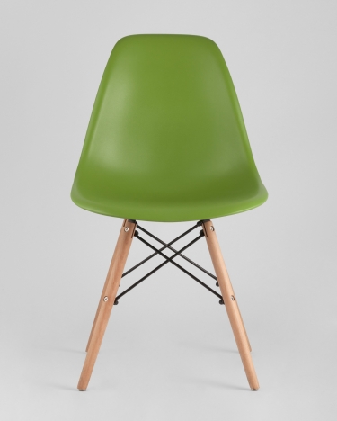 Стул Stool Group Eames DSW 4 шт. Зеленый