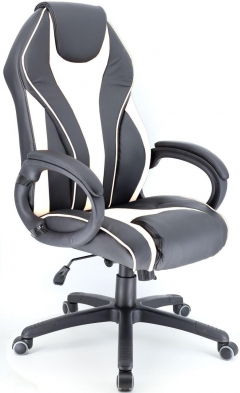 Геймерское кресло Everprof Everprof Wing Экокожа Белый