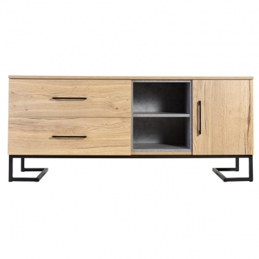 ТВ-тумба R-home Loft ТВ Дуб натур/Бетон