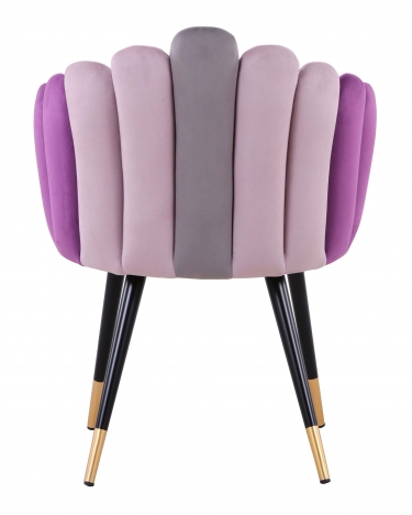 Кресло Stool Group Камелия велюр Серый