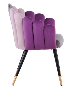 Кресло Stool Group Камелия велюр Серый