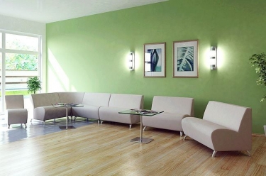 Диван Euroforma Интер хром 2х местный Euroline 912