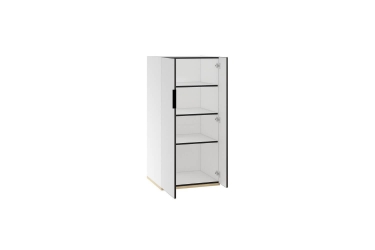 Шкаф для белья для кровати-чердака Урбан Любимый дом ЛД 528.190.000 Белый/Дуб золотой