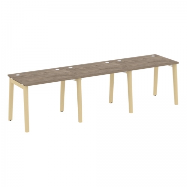 Рабочая станция Рива ONIX WOOD OW.RS-3.1.7 Тиквуд Темный/Светлый