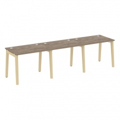 Рабочая станция Рива ONIX WOOD OW.RS-3.1.7 Тиквуд Темный/Светлый