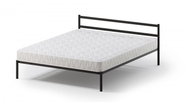 Кровать Квадрат Киров Метта 1600x2000 Черная