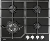 Газовая варочная панель Lex Lex GVG 640-1 BL черный