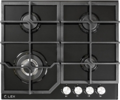 Газовая варочная панель Lex Lex GVG 640-1 BL черный