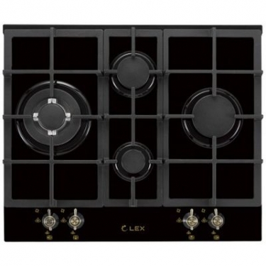 Газовая варочная панель Lex Lex GVG 643C BL черный