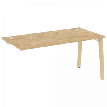 Стол-приставка с опорным элементом Рива ONIX WOOD OW.SPR-4.8 Тиквуд Светлый/Светлый