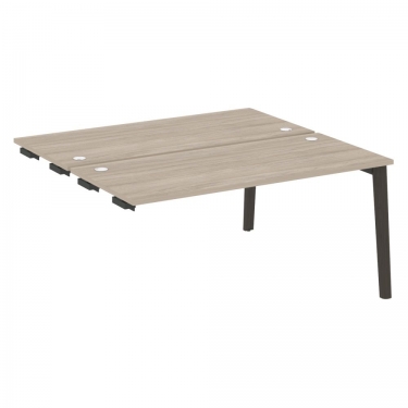 Стол-приставка двойной к опорным элементам Рива ONIX WOOD OW.D.SPR-4.7 Тиквуд Светлый/Темный