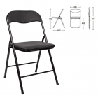 Стул складной для дома и офиса BRABIX BRABIX Golf CF-007 Черный