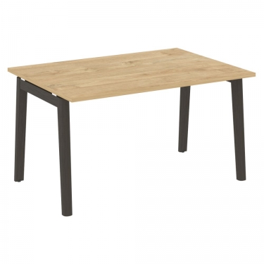 Стол переговорный 1 столешница Рива ONIX WOOD OW.PRG-1.3 Тиквуд Светлый/Темный