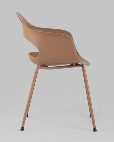 Стул пластиковый Stool Group Lady Коричневый
